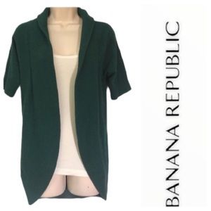 Banana Republic open front cardigan green size XS